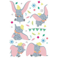 AG Design Dumbo elefánt falmatrica | 42,5 cm x 65 cm - babaszoba faldekoráció