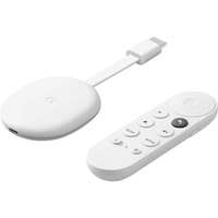 Google Google GA03131 Chromecast + Google TV, HDMI, Bluetooth, Wi-Fi, hangvezérléses távirányító, fehér