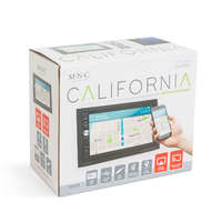 MNC MNC 39753 California Autós multimédia lejátszó, 2DIN, 4 x 50 W, WiFi, Bluetooth, MP5, AUX, SD, USB