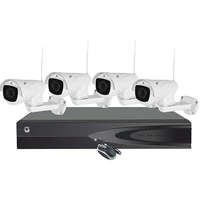 Pro Vision Pro Vision FULL HD WIFI-s komplett 4 kamerás megfigyelő rendszer PTZ IP 2,0MP-s kamera 4 db Vezet...