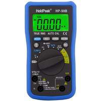 HoldPeak HOLDPEAK 90B Digitális multiméter,VDC,VAC,ADC,AAC,ellenállás,kapacitás,frekvencia,hőmérséklet,Tru...
