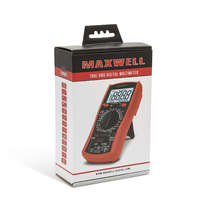 Maxell Maxwell 25201 - Digitális multiméter - 00073912 - digitális multiméter TRUE RMS tranzisztor teszter