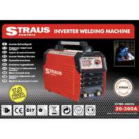 Straus Straus Hegesztő inverter, 300A nagy teljesítményű hegesztő ST/WD-305IVA 7800W 7,8KW inverteres he...