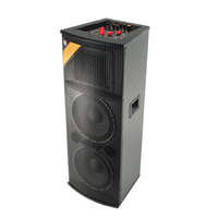 Sal SAL PAX 225B Nagy teljesítményű DJ hordozható aktív Hangfal - 2DB Vezeték nélküli Mikrofonnal, Ka...