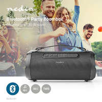 Nedis NEDIS BoomBox 1 SPBB305BK Hordozható Party hangfal, bluetooth hangszóró HI-FI MP3 lejtászó FM rád...