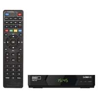 EMOS EMOS Digitális HDTV DVB-T2 H265 HEVC Set-top box vevőegység földi TV-jelhez, mindig tv USB-porton...