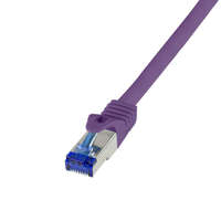 Logilink Logilink Patch kábel Ultraflex, Cat.6A, S/FTP, lila, 1 m