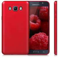 kwmobile tok Samsung Galaxy J7 (2016), szilikon, piros, 41677.36