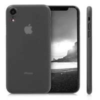 kwmobile Tok Apple iPhone XR készülékhez, polikarbonát, fekete, 45957.01