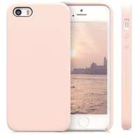Nonbrand tok Apple iPhone 5 / iPhone 5s / iPhone SE készülékhez, szilikon, rózsaszín, 42766.10