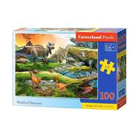 Ramiz Castorland Puzzle, A dinoszauruszok világa, 100 darab