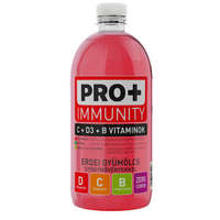  Pro+ Immunity, Erdei gyümölcs ízű ital, D-, C- és B-vitaminnal, 750 ml