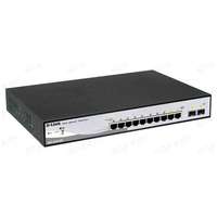 D-Link D-Link DGS-1210-10P 10-port 10/100/1000 Gigabit PoE Smart Switch including 2 Combo 1000BaseT/