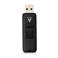 V7 V7 - Slider USB 2.0 32GB - FEKETE