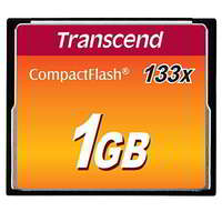 Transcend Transcend - 1GB COMPACT FLASH CARD - TS1GCF133