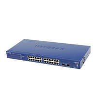 Netgear Netgear 24-port Gigabit ProSafe Switch (rack-be szerelhetõ)