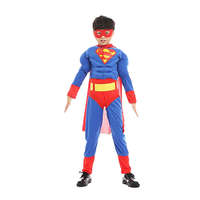 OLMA OLMA Superman Farsangi jelmez, fiúknak, izom mintás, L méret, 7-9 éveseknek, 128 - 140 cm