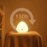 VAVA VAVA VA-CL1001 3.4W LED érintésvezérlésű akkumulátoros zenélő sárga éjszakai fény