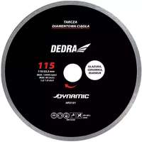 Dedra DEDRA Folyamatos vágóélű gyémánttárcsa csempe 115/22,2mm Dynamic