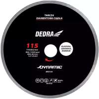 Dedra DEDRA Folyamatos vágóélű gyémánttárcsa csempe 250/25,4mm Dynamic