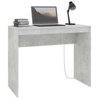 vidaXL Betonszürke forgácslap íróasztal 90 x 40 x 72 cm