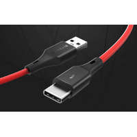  USB-kábel USB-C-hez BlitzWolf BW-TC15 3A 1,8 m (piros)
