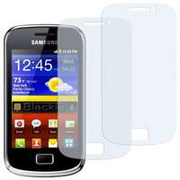Samsung Samsung Galaxy Mini 2 S6500, Kijelzővédő fólia, Clear Prémium / Matt, ujjlenyomatmentes, 2 db / c...