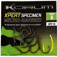  Korum Xpert Specimen Mikro szakállas horog 14, 10db