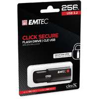 Emtec Pen Drive 256GB Emtec Click Secure B120 USB 3.2 (ECMMD256GB123) (ECMMD256GB123)