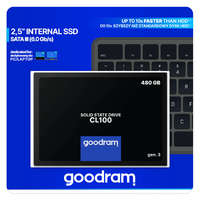 Goodram 480GB GoodRAM SSD SATAIII CL100 GEN.3 meghajtó (SSDPR-CL100-480-G3) (SSDPR-CL100-480-G3)