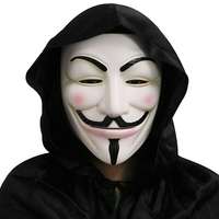  Guy Fawkes maszk – Anonymus maszk – V mint Vérbosszú maszk univerzáis méretben (BBL)