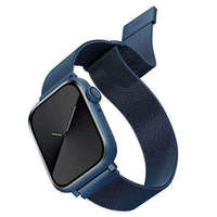 UNIQ UNIQ óraszíj Dante Apple Watch Series 1/2/3/4/4/5/6/7/8/9/SE/SE2 38/40/41mm rozsdamentes acél kob...