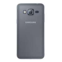 Samsung Szilikon telefonvédő (ultravékony) ÁTLÁTSZÓ [Samsung Galaxy J3 (2016) SM-J320] (5996457609468)