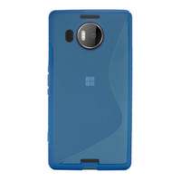 Microsoft Szilikon telefonvédő (S-line) KÉK [Microsoft Lumia 950 XL] (5996457591985)