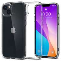 Spigen Apple iPhone 14 Plus, Műanyag hátlap védőtok + szilikon keret, Spigen Ultra Hybrid, átlátszó (125...