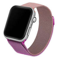 Beline Beline Apple Watch fém óraszíj 42/44/45/49mm rózsaszín/lila