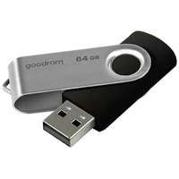 Goodram USB Memória Goodram UTS2, 64GB, USB 2.0, Fekete