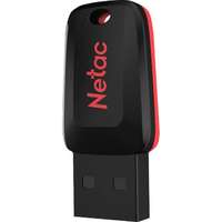 Netac Netac USB memória, U197 mini, 64 GB, USB2.0, Fekete-Piros