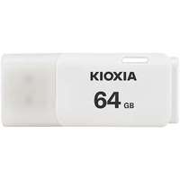 Kioxia Memória USB Kioxia Hayabusa U202, 64GB, USB 2.0, Fehér