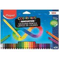 Maped MAPED Színes ceruza készlet, háromszögletű, MAPED "Color`Peps INFINITY", 24 különböző szín