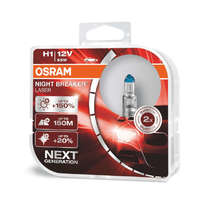 Osram Osram H1 Night Breaker Laser Next Gen 2 +150% halogén izzó készlet, 55W, 12V, P14.5S