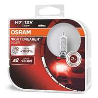 Osram 2 db autó halogén izzó készlet Osram H7 Night Breaker Silver + 100%, 55W, 12V, PX26D