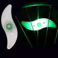 Palmonix Palmonix dekoratív LED világítás, kerékpár küllőkhöz, 3 típusú világítással, kék, 1 db