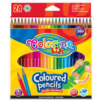 Colorino Colorino Kids színesceruza készlet - 24 darabos - hexagonal - 14700PTR