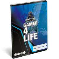  BOSSTEAM Gamer 4Life füzet - 1. osztályos vonalas - 14-32