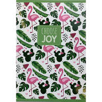  PD School Choose Joy kockás füzet - 42 lapos - flamingós