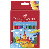 Faber-Castell Faber Castell kimosható filctoll készlet 12 darabos