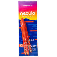  NEBULO piros JUMBO színesceruza / postairon - 1 darab