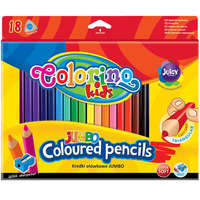  Colorino Kids JUMBO Trio színesceruza készlet + hegyező - 18 darabos