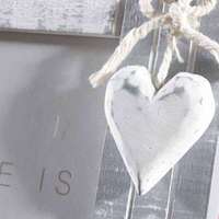  Love fa fényképkeret szív dekorral